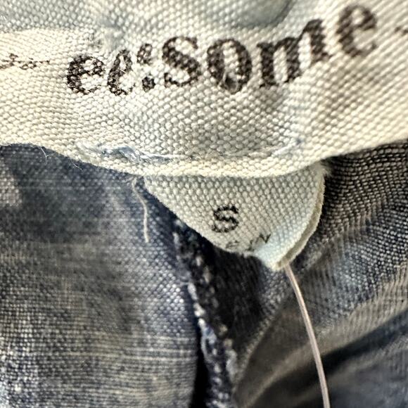 Eesome – Tencel Denim Acid-Wash Jumper – Size Small - Picture 2 of 5